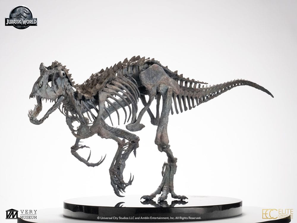 Jurassic World ECC Elite Creature Line Statue 1/12 Indominus Rex Skeleton Bronze 35 cm