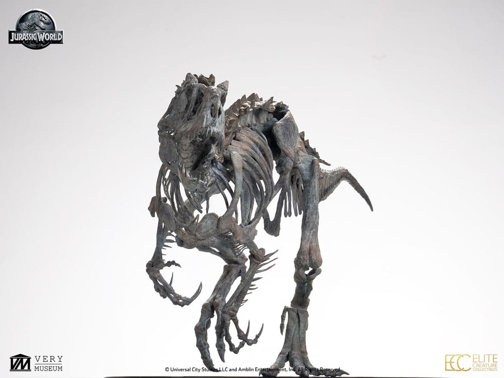 Jurassic World ECC Elite Creature Line Statue 1/12 Indominus Rex Skeleton Bronze 35 cm