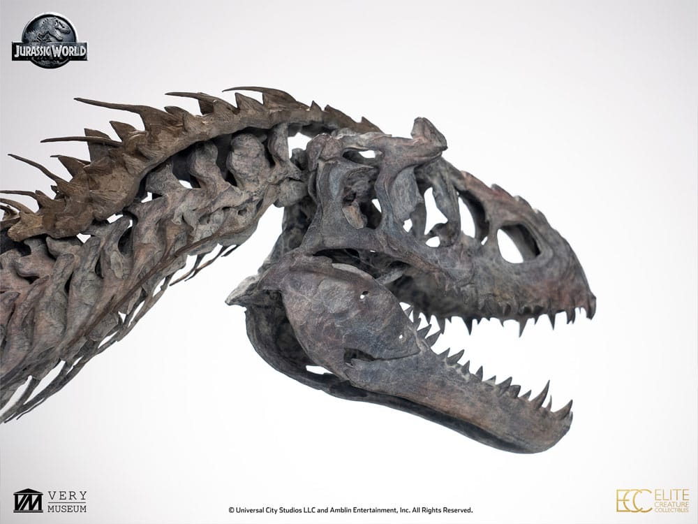 Jurassic World ECC Elite Creature Line Statue 1/12 Indominus Rex Skeleton Bronze 35 cm