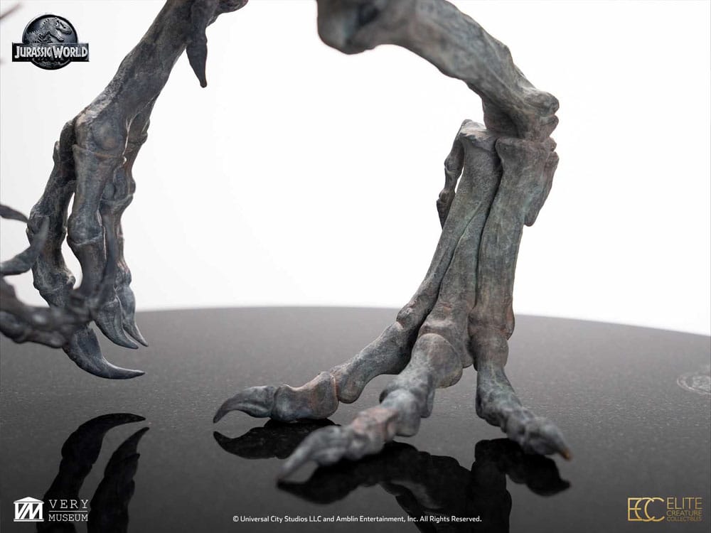 Jurassic World ECC Elite Creature Line Statue 1/12 Indominus Rex Skeleton Bronze 35 cm