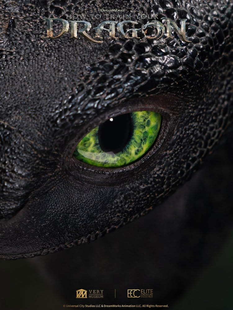 How to Train Your Dragon Life Size Bust Toothless 66 cm