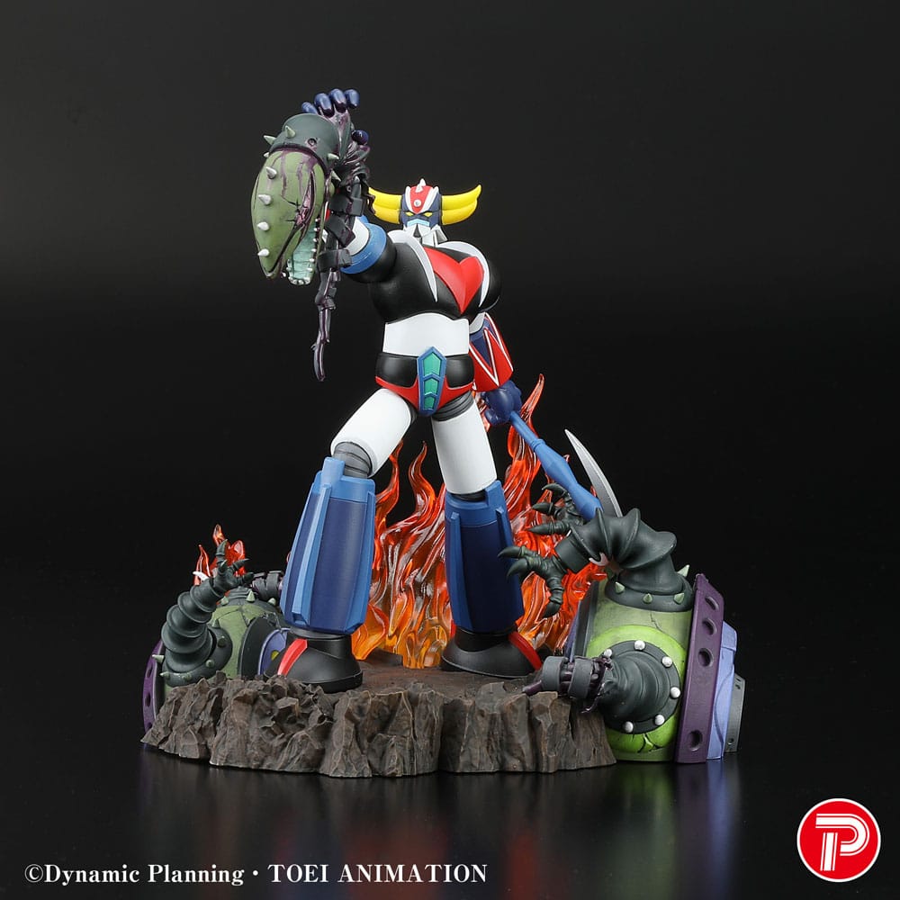 Grendizer Scene Selection 01 PVC Statue Grendizer a cry of Victory 14 cm