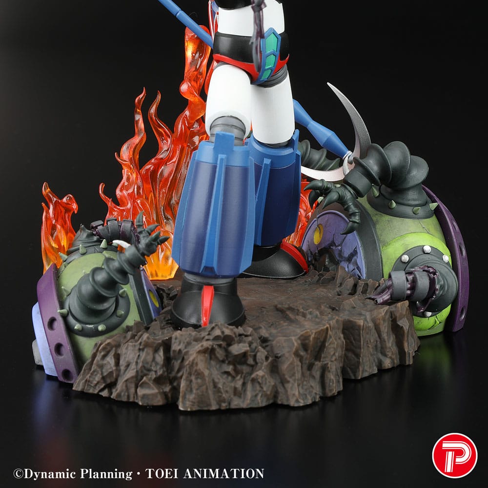 Grendizer Scene Selection 01 PVC Statue Grendizer a cry of Victory 14 cm