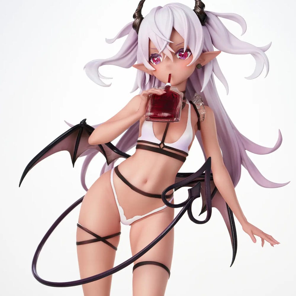 Original Character PVC Statue Dusky-Skinned Vampire Yoru-chan Illustration by Yukimiya Yuge 28 cm