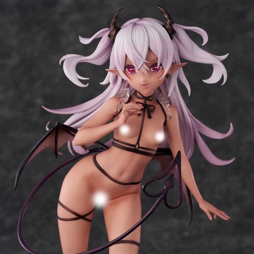Original Character PVC Statue Dusky-Skinned Vampire Yoru-chan Illustration by Yukimiya Yuge 28 cm