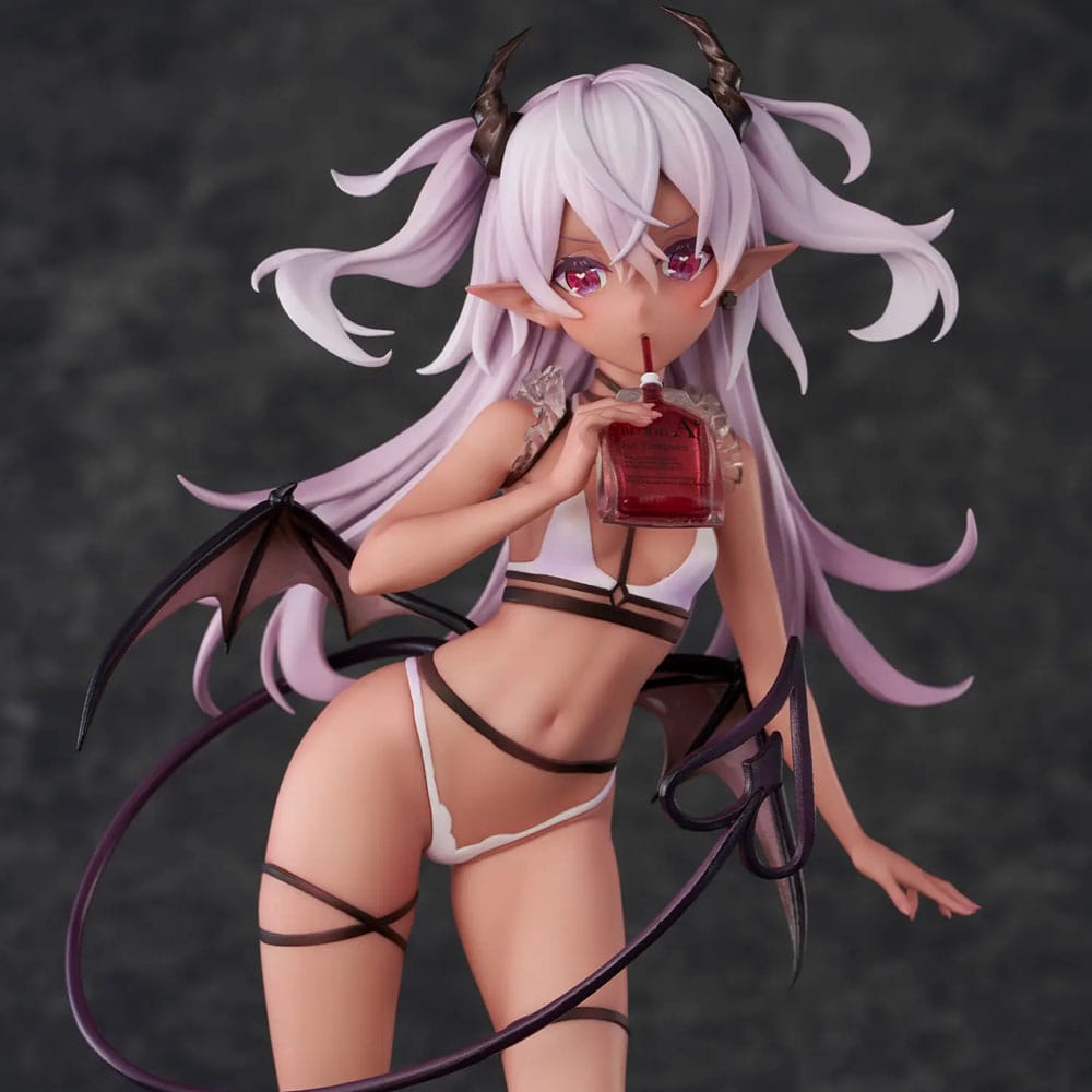Original Character PVC Statue Dusky-Skinned Vampire Yoru-chan Illustration by Yukimiya Yuge 28 cm