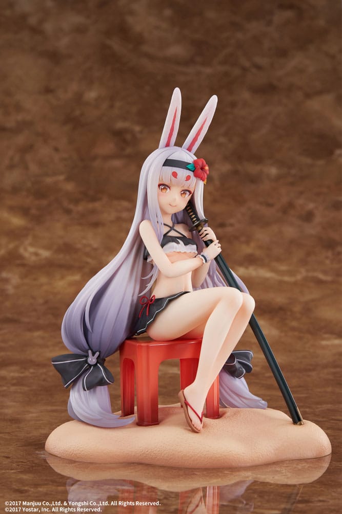 Statua in PVC di Azur Lane 1/7 Shimakaze The Island Wind Rests Ver. 21 centimetri