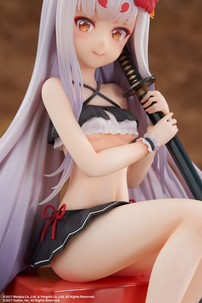 Statua in PVC di Azur Lane 1/7 Shimakaze The Island Wind Rests Ver. 21 centimetri
