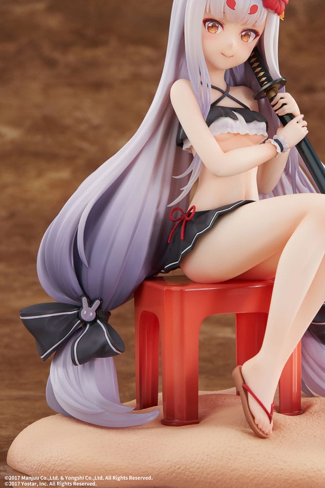 Statua in PVC di Azur Lane 1/7 Shimakaze The Island Wind Rests Ver. 21 centimetri
