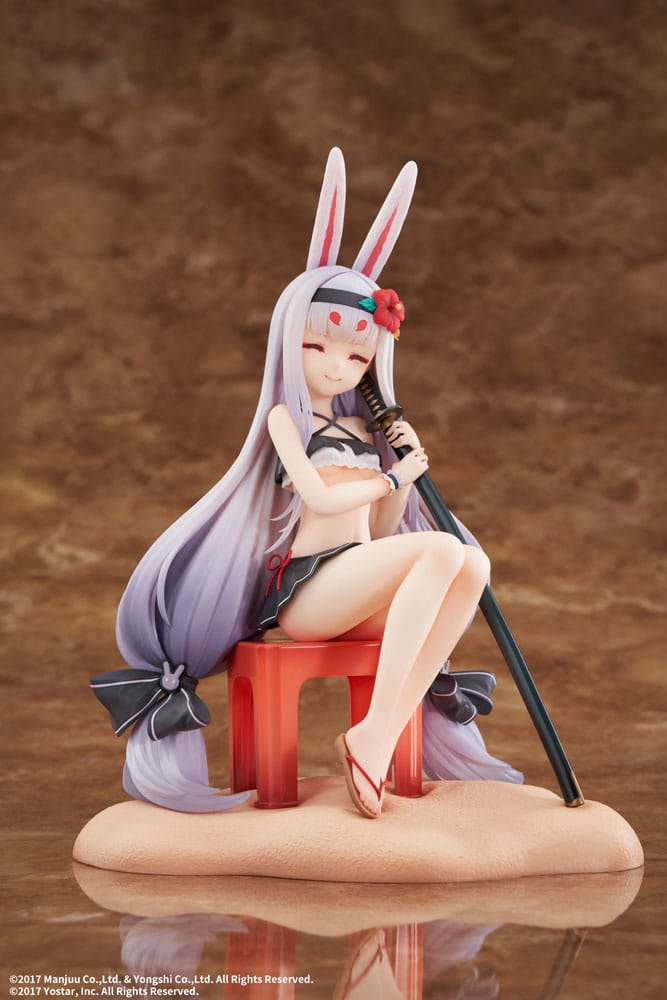 Statua in PVC di Azur Lane 1/7 Shimakaze The Island Wind Rests Ver. 21 centimetri