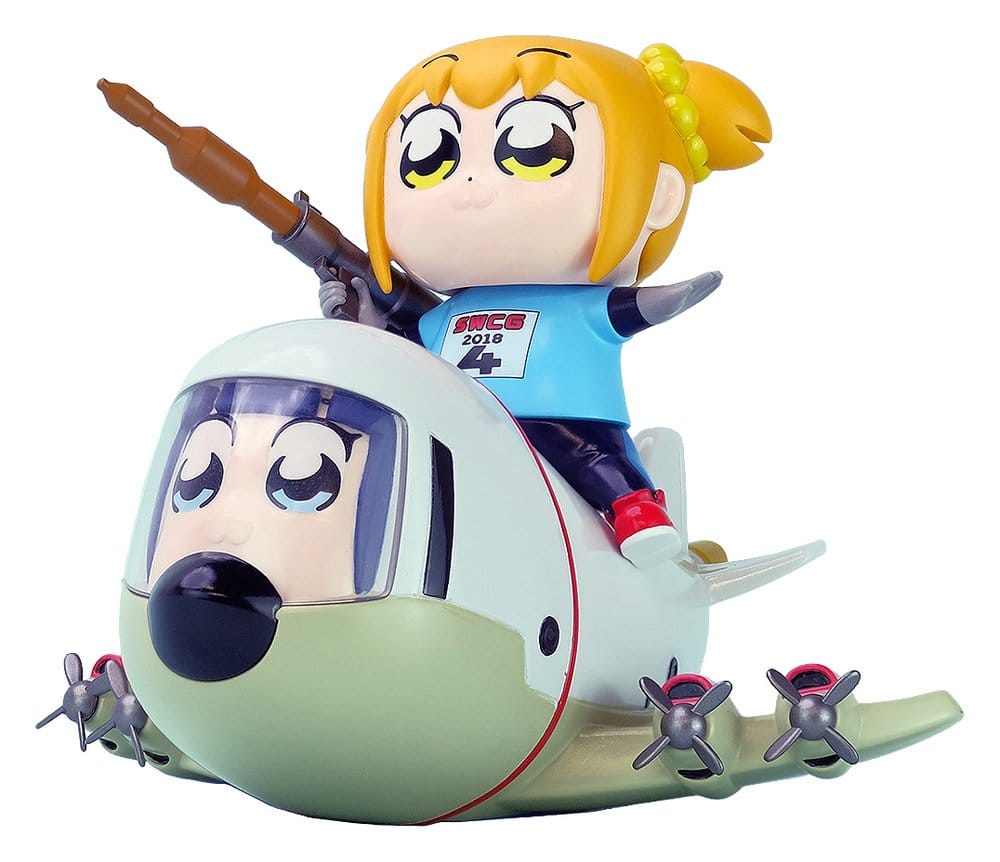 Pop Team Epic Chibi Creature Vinyl Figures 2-Pack POPUKO & PIPIMI: Skeleton Competition Ver.