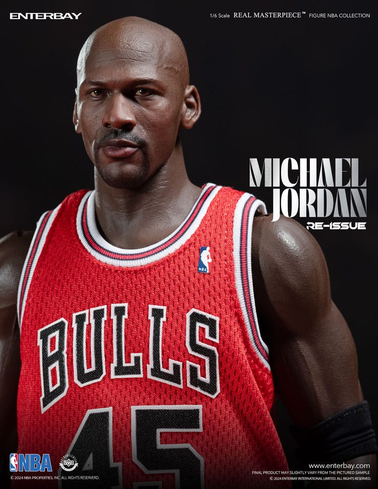 NBA Collection Vero Capolavoro Actionfigure 1/6 Michael Jordan I'm Back Edizione Limitata 30 cm