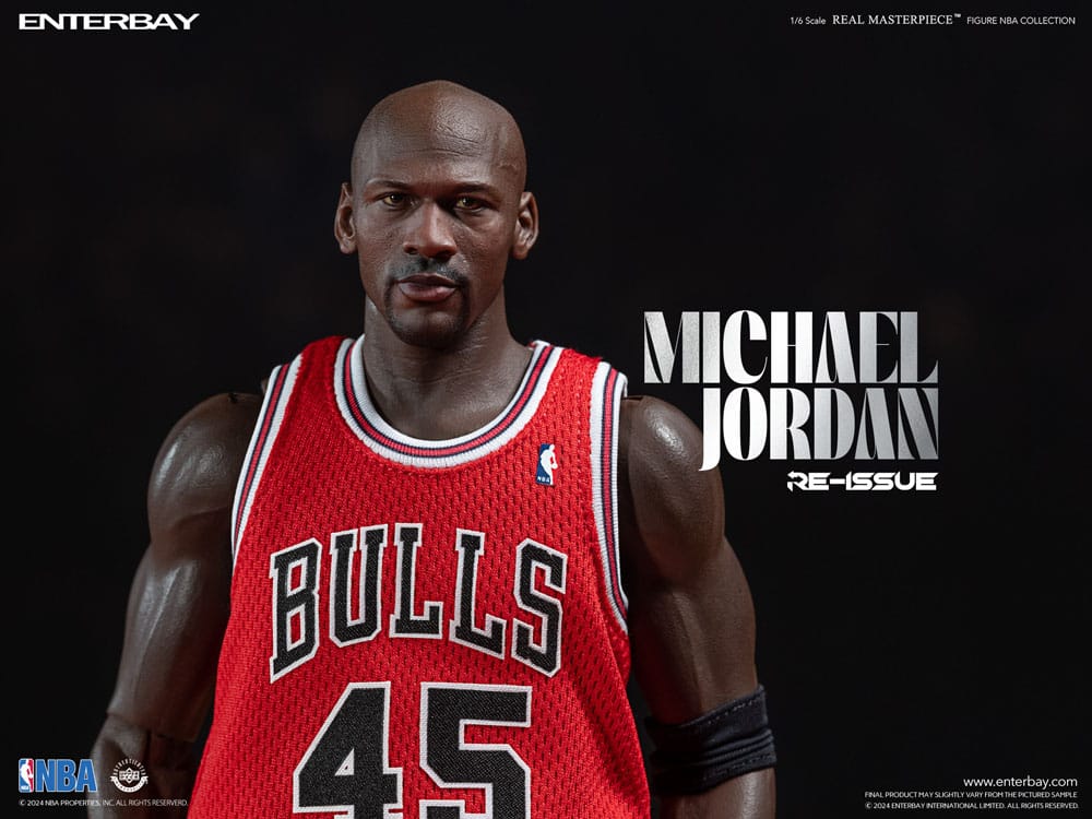 NBA Collection Vero Capolavoro Actionfigure 1/6 Michael Jordan I'm Back Edizione Limitata 30 cm