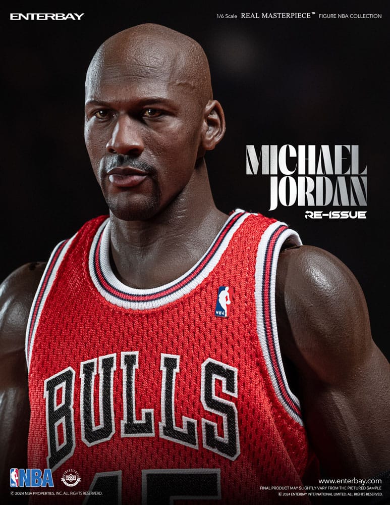 NBA Collection Vero Capolavoro Actionfigure 1/6 Michael Jordan I'm Back Edizione Limitata 30 cm