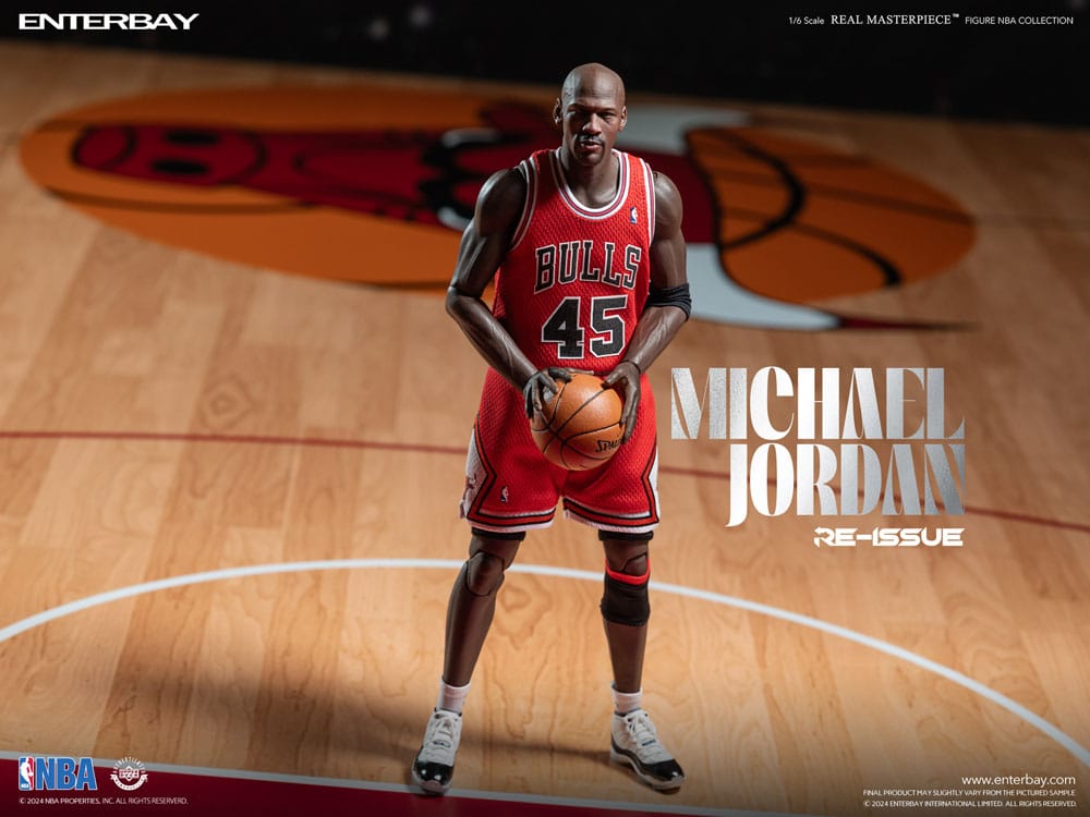 NBA Collection Vero Capolavoro Actionfigure 1/6 Michael Jordan I'm Back Edizione Limitata 30 cm