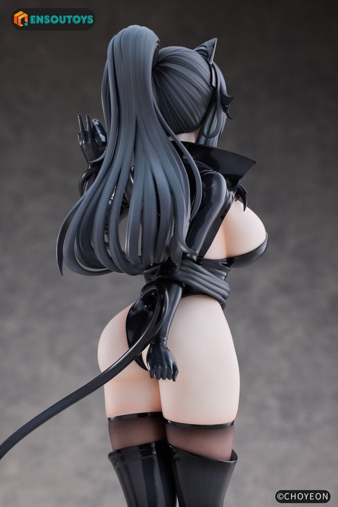 K Pring Original Character Statue 1/6 Cat Woman Happy-chan 27 cm