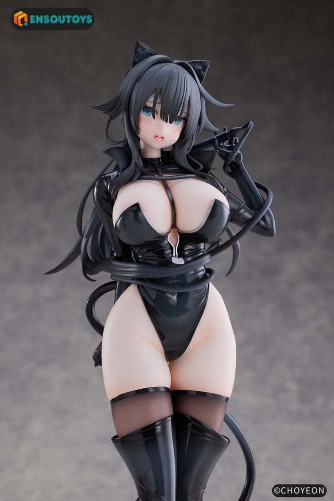 K Pring Original Character Statue 1/6 Cat Woman Happy-chan 27 cm