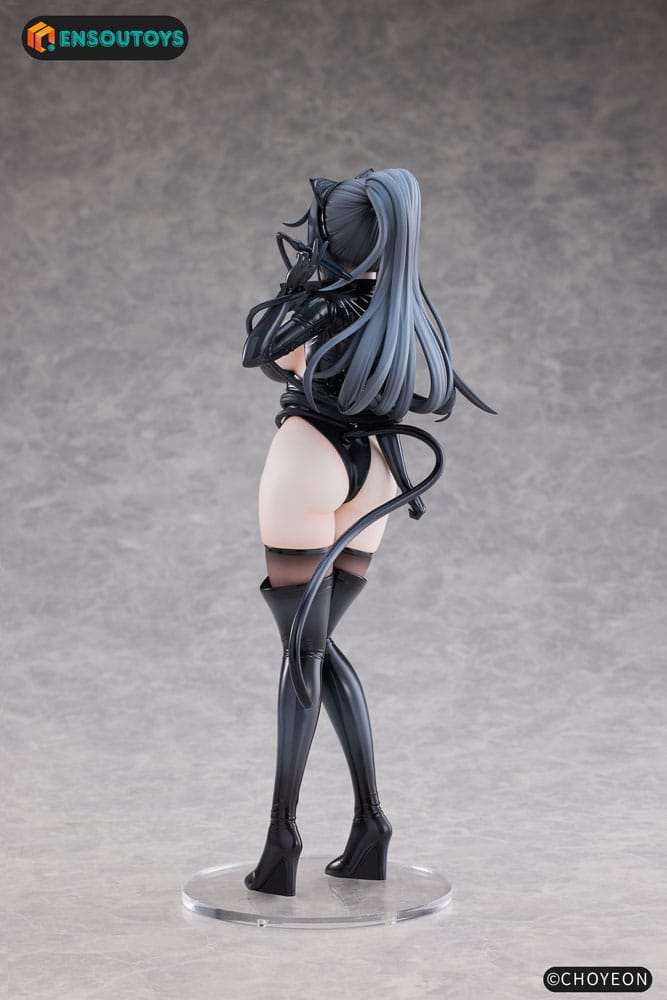 K Pring Original Character Statue 1/6 Cat Woman Happy-chan 27 cm