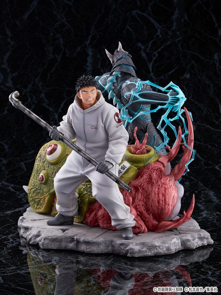 Kaiju No.8 SHIBUYA SCRAMBLE FIGURE PVC Statue 1/7 Kaiju No.8 & Kafka Hibino 29 cm