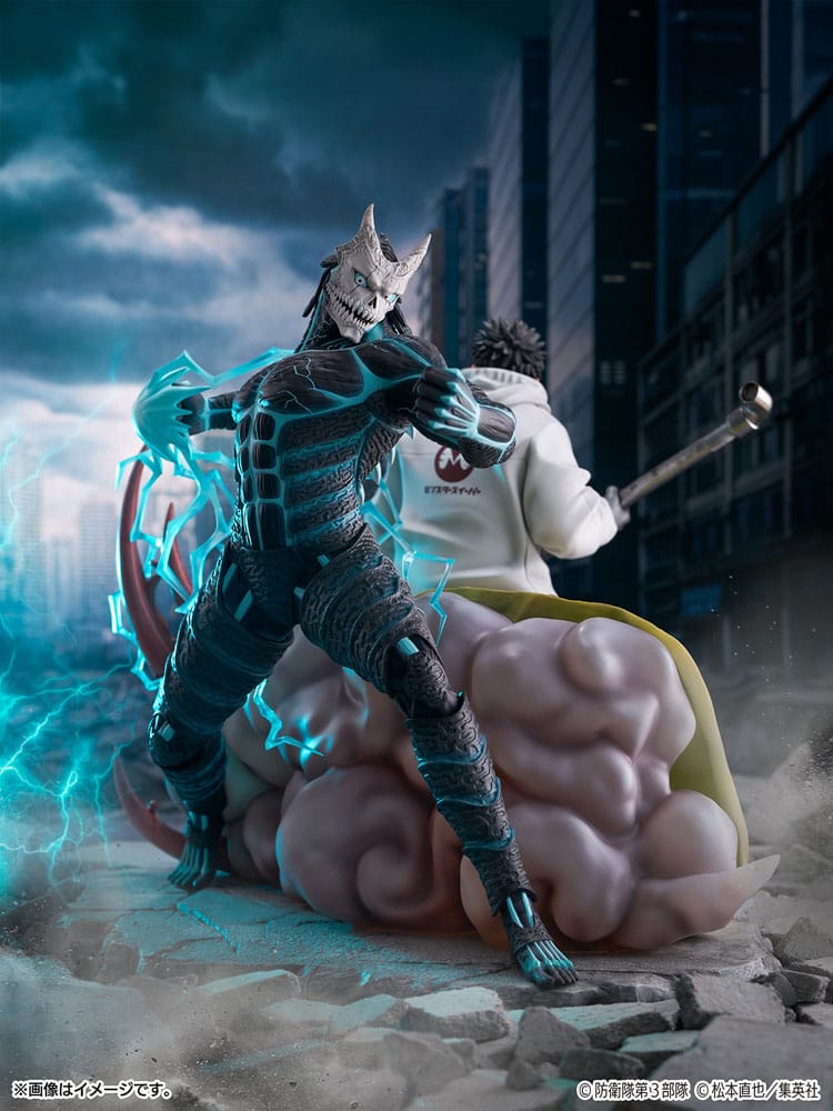 Kaiju No.8 SHIBUYA SCRAMBLE FIGURE PVC Statue 1/7 Kaiju No.8 & Kafka Hibino 29 cm