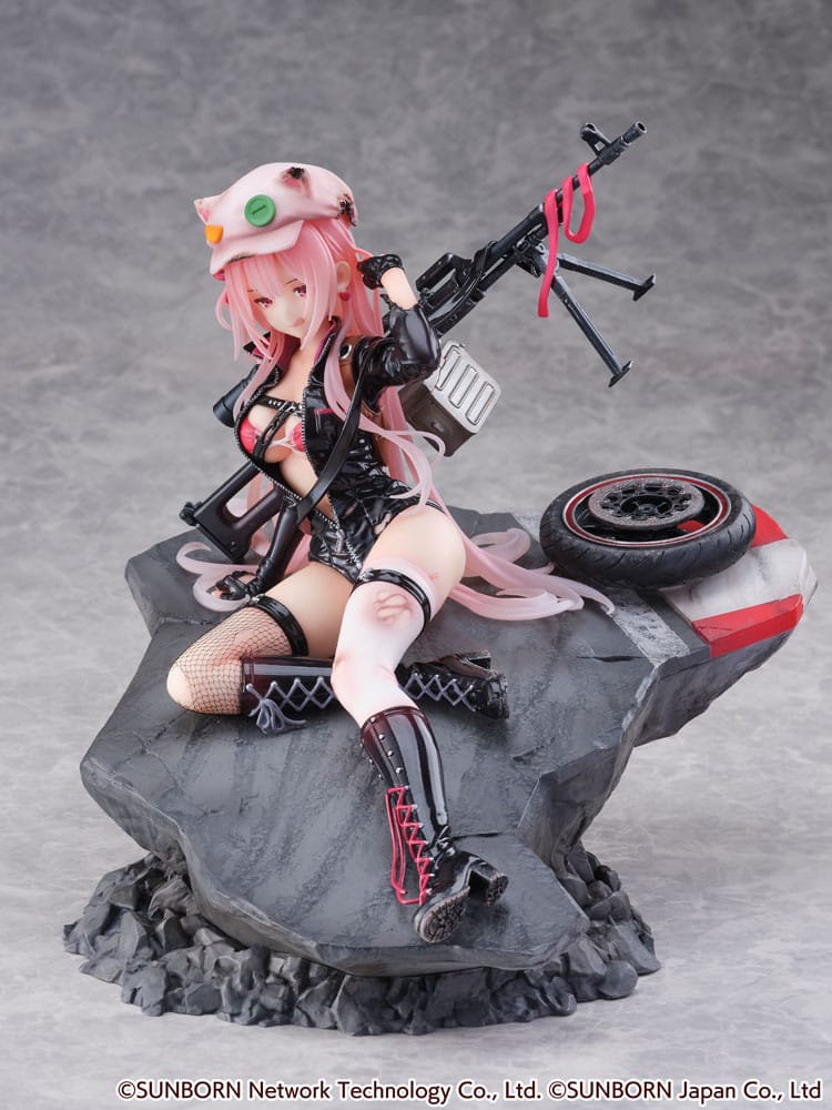 Statua in PVC Girls' Frontline SHIBUYA SCRAMBLE FIGURE 1/7 UKM-2000 Gale Lightning -Versione ferita- 20 cm