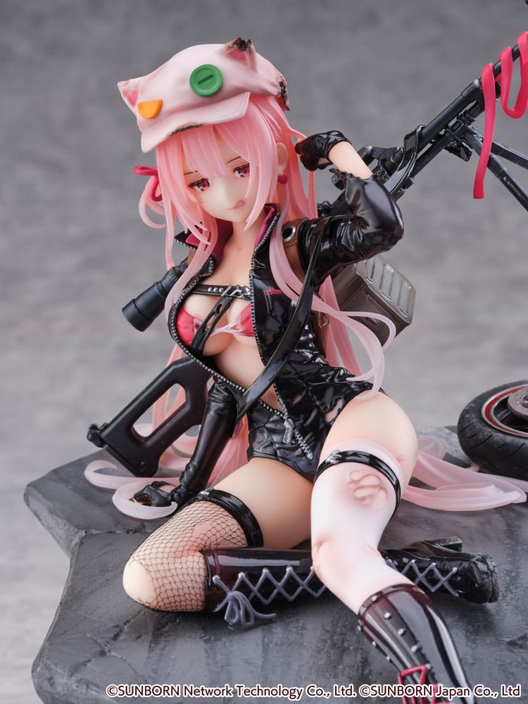 Statua in PVC Girls' Frontline SHIBUYA SCRAMBLE FIGURE 1/7 UKM-2000 Gale Lightning -Versione ferita- 20 cm