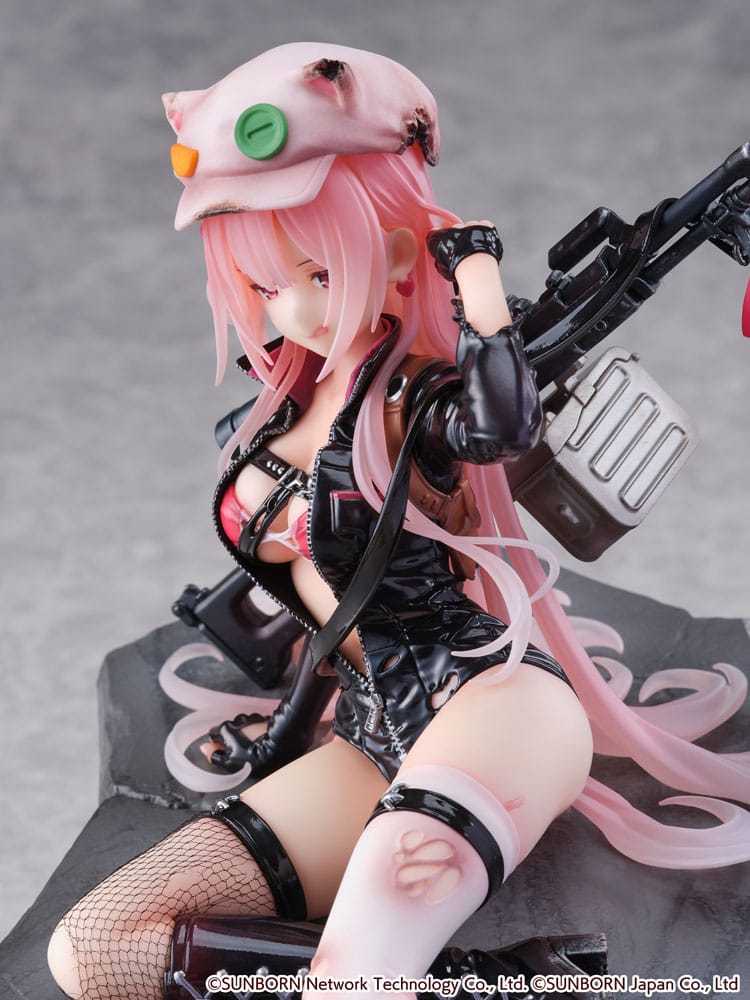 Statua in PVC Girls' Frontline SHIBUYA SCRAMBLE FIGURE 1/7 UKM-2000 Gale Lightning -Versione ferita- 20 cm