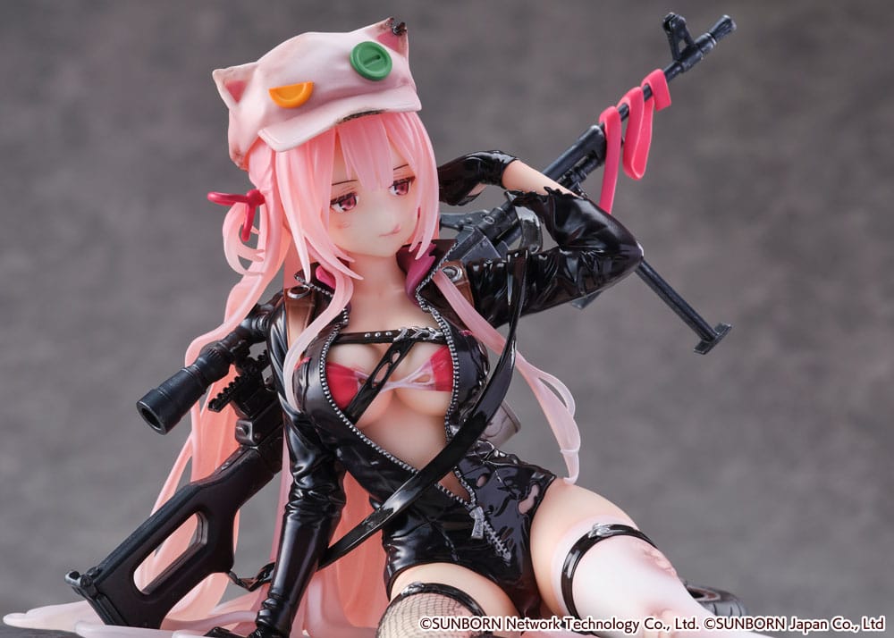 Statua in PVC Girls' Frontline SHIBUYA SCRAMBLE FIGURE 1/7 UKM-2000 Gale Lightning -Versione ferita- 20 cm