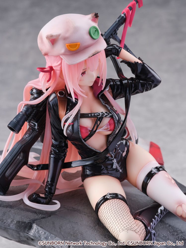 Statua in PVC Girls' Frontline SHIBUYA SCRAMBLE FIGURE 1/7 UKM-2000 Gale Lightning -Versione ferita- 20 cm