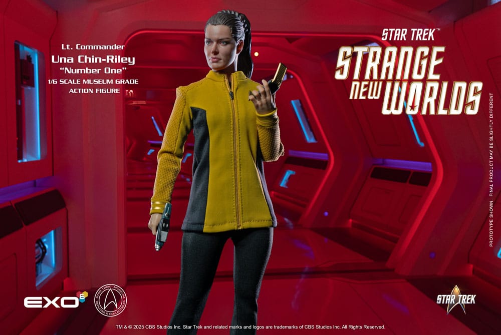 Star Trek: Strange New Worlds Action Figure 1/6 Lt. Com Una Chin-Riley 30 cm