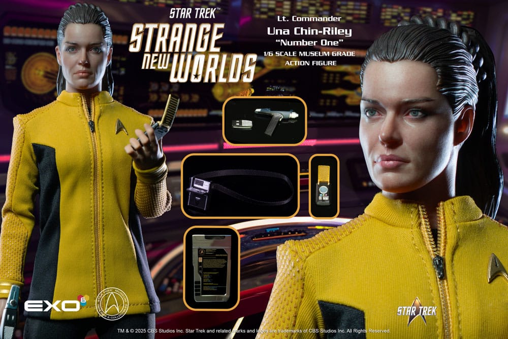 Star Trek: Strange New Worlds Action Figure 1/6 Lt. Com Una Chin-Riley 30 cm