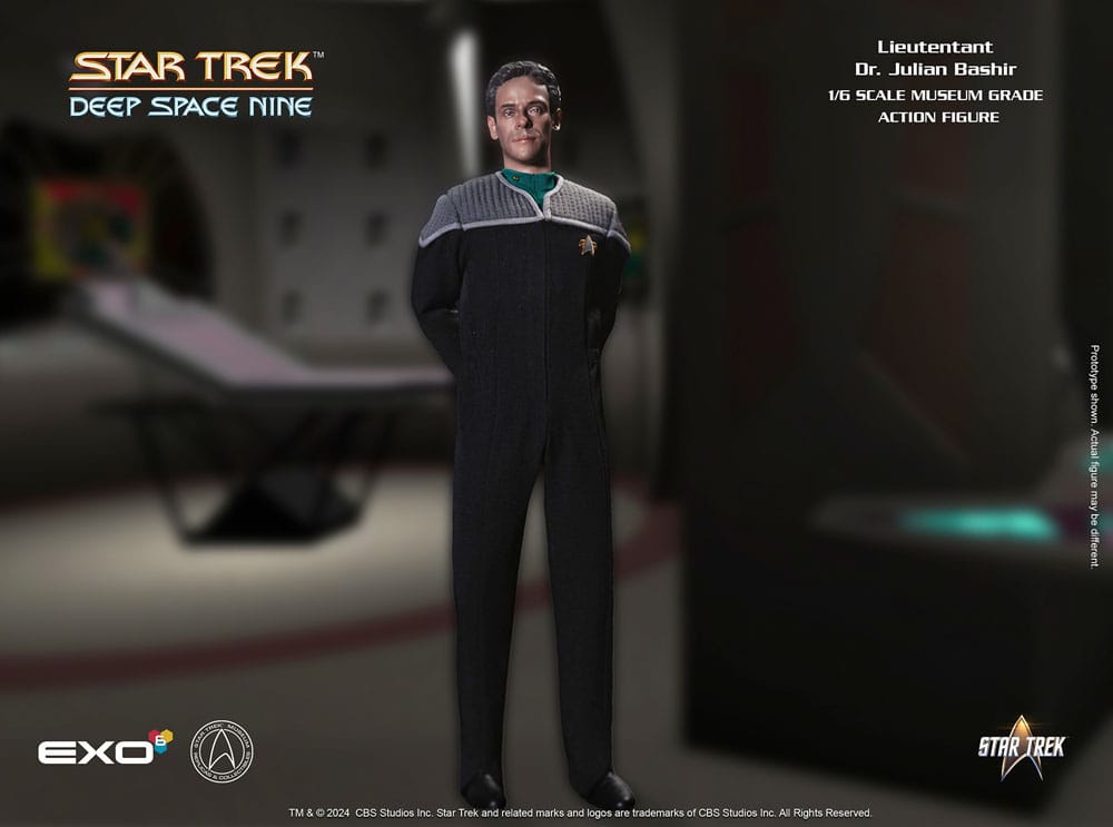 Star Trek: Deep Space Nine Action Figure 1/6 Dr. Julian Bashir 30 cm