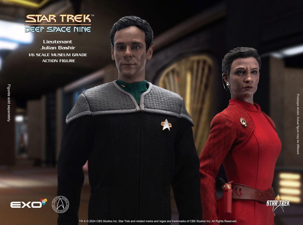 Star Trek: Deep Space Nine Action Figure 1/6 Dr. Julian Bashir 30 cm