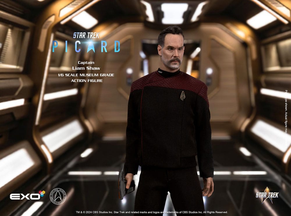 Star Trek: Picard Action Figure 1/6 Captain Liam Shaw 30 cm