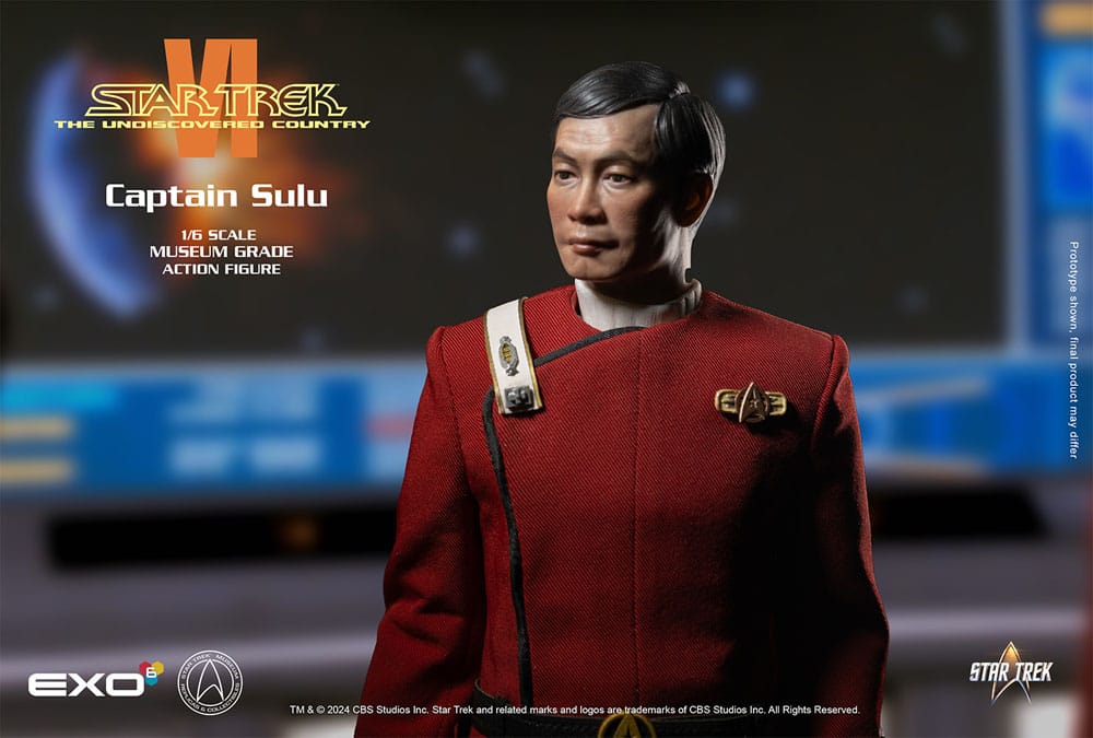 Star Trek VI: The Undiscovered Country Action Figure 1/6 Captain Hikaru Sulu 28 cm