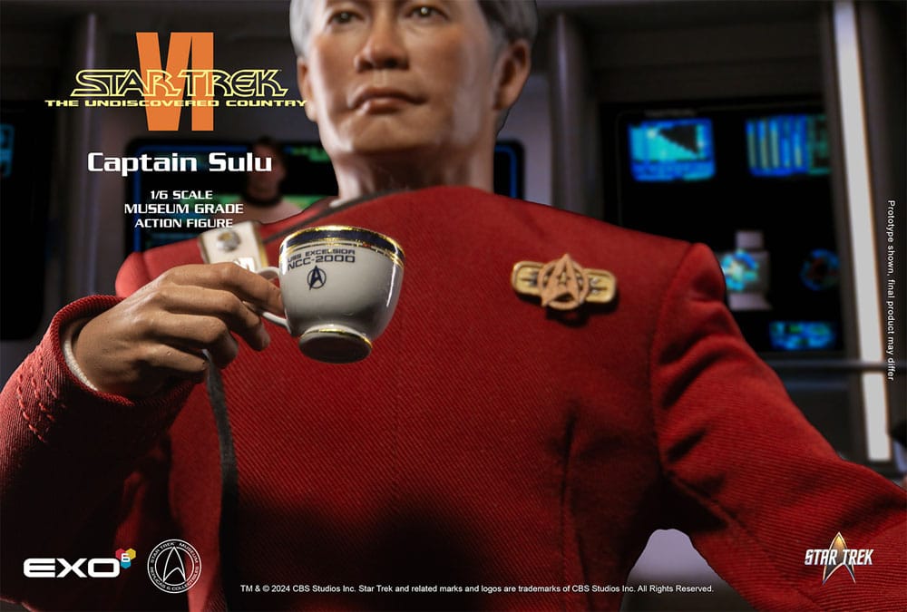 Star Trek VI: The Undiscovered Country Action Figure 1/6 Captain Hikaru Sulu 28 cm