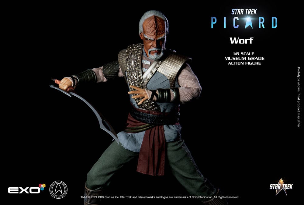 Star Trek: Picard Action Figure 1/6 Worf 30 cm