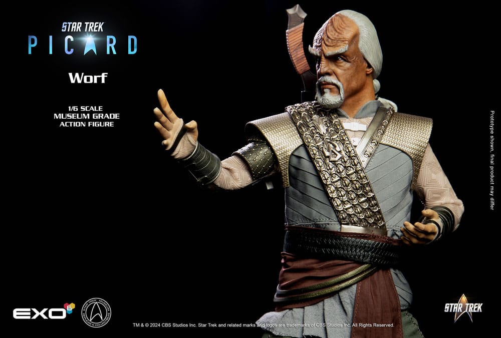 Star Trek: Picard Action Figure 1/6 Worf 30 cm