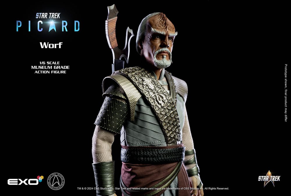Star Trek: Picard Action Figure 1/6 Worf 30 cm