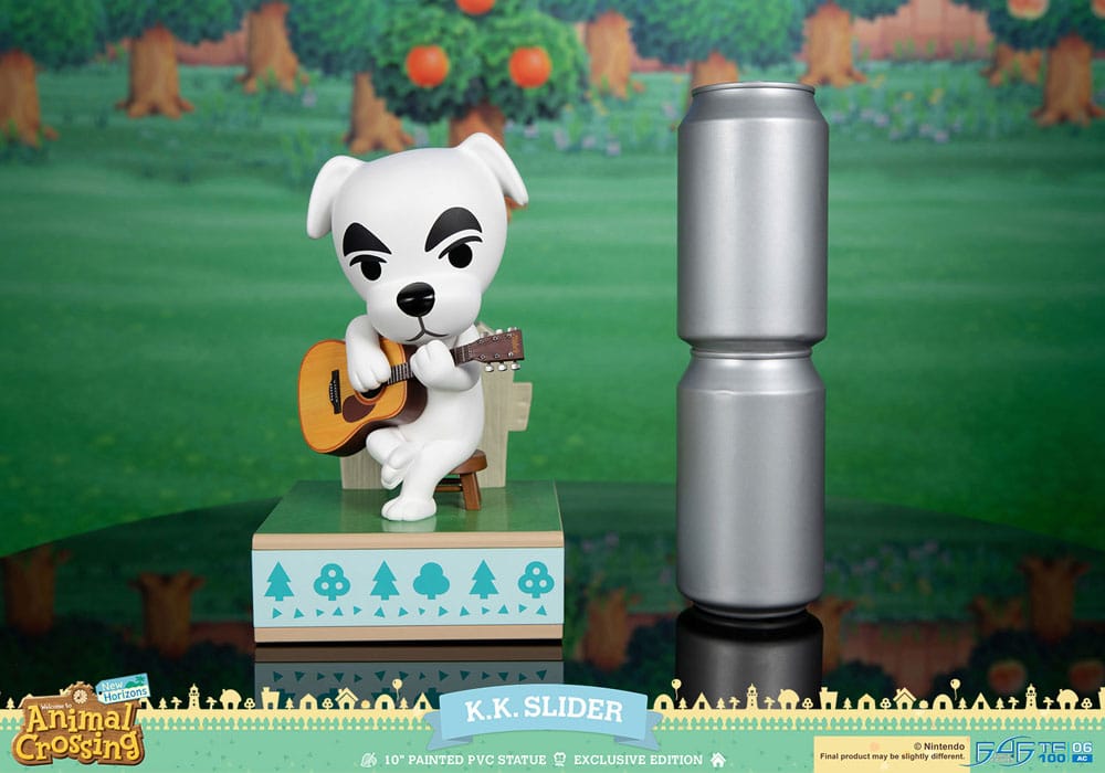 Animal Crossing: New Horizons PVC Statue KK Slider 22 cm