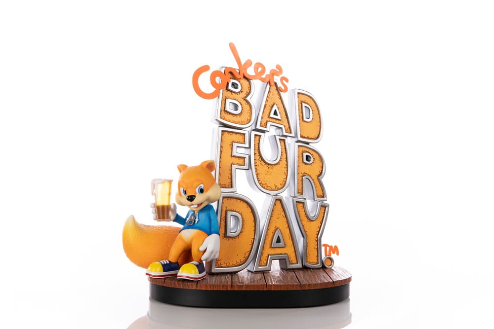 Conker´s Bad Fur Day Statue Game Cover Exclusive Edition 45 cm