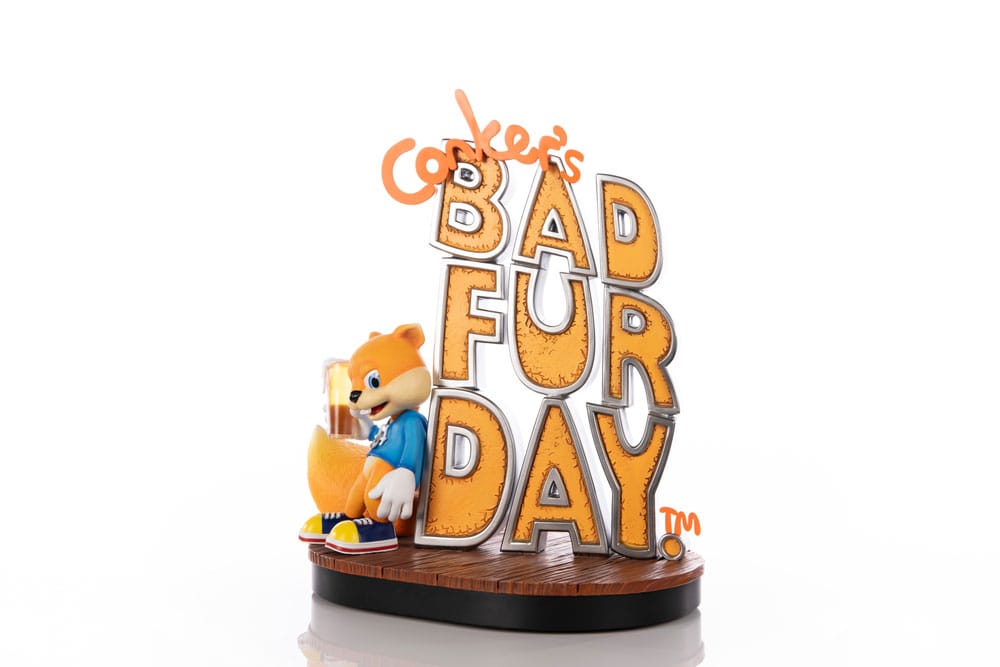 Conker´s Bad Fur Day Statue Game Cover Exclusive Edition 45 cm