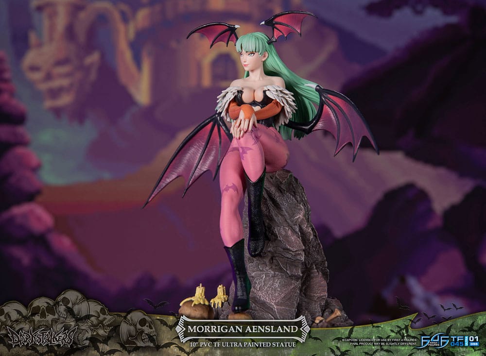 Statua in PVC di Darkstalkers Morrigan Aensland 25 cm
