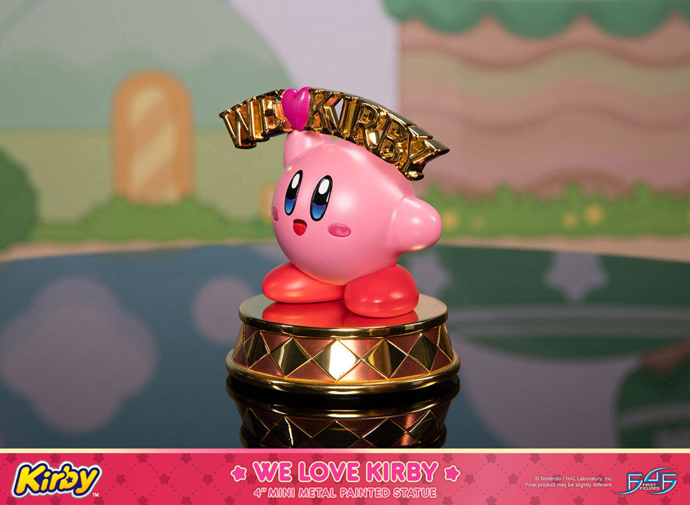 Statua pressofusa Kirby We Love Kirby 10 cm