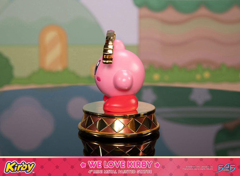 Kirby DieCast We Love Kirby Statue 10 cm