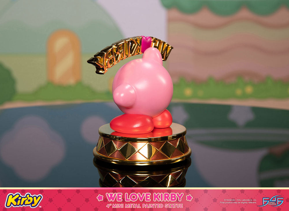 Statua pressofusa Kirby We Love Kirby 10 cm
