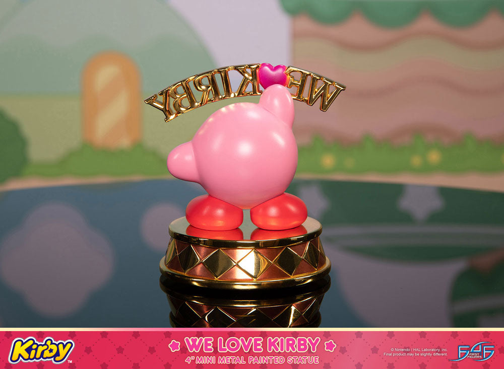 Statua pressofusa Kirby We Love Kirby 10 cm