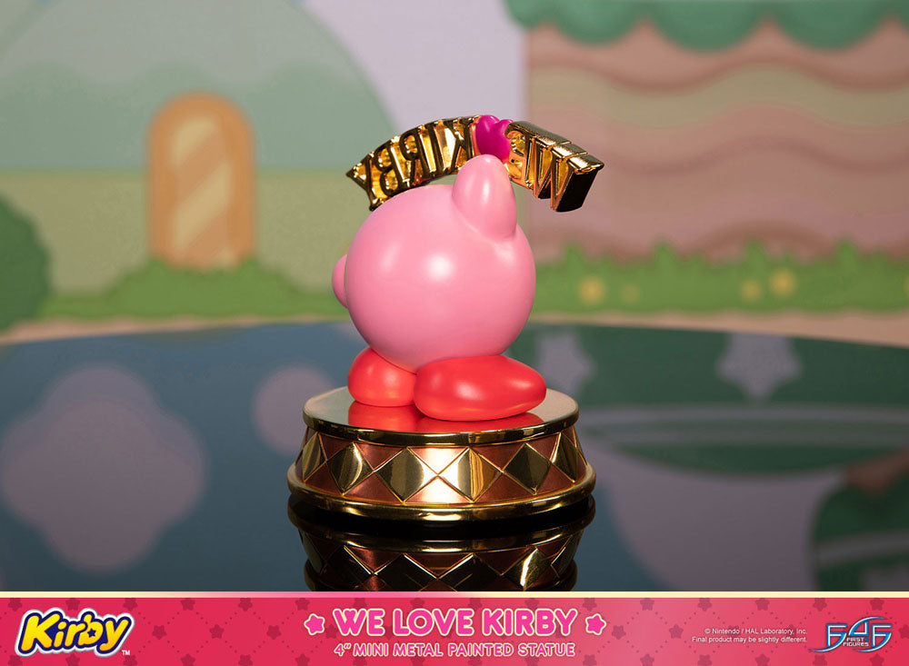 Statua pressofusa Kirby We Love Kirby 10 cm