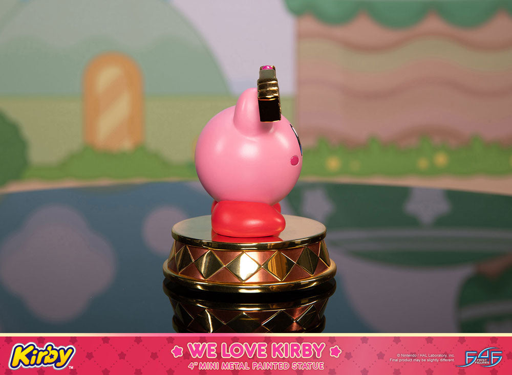 Statua pressofusa Kirby We Love Kirby 10 cm