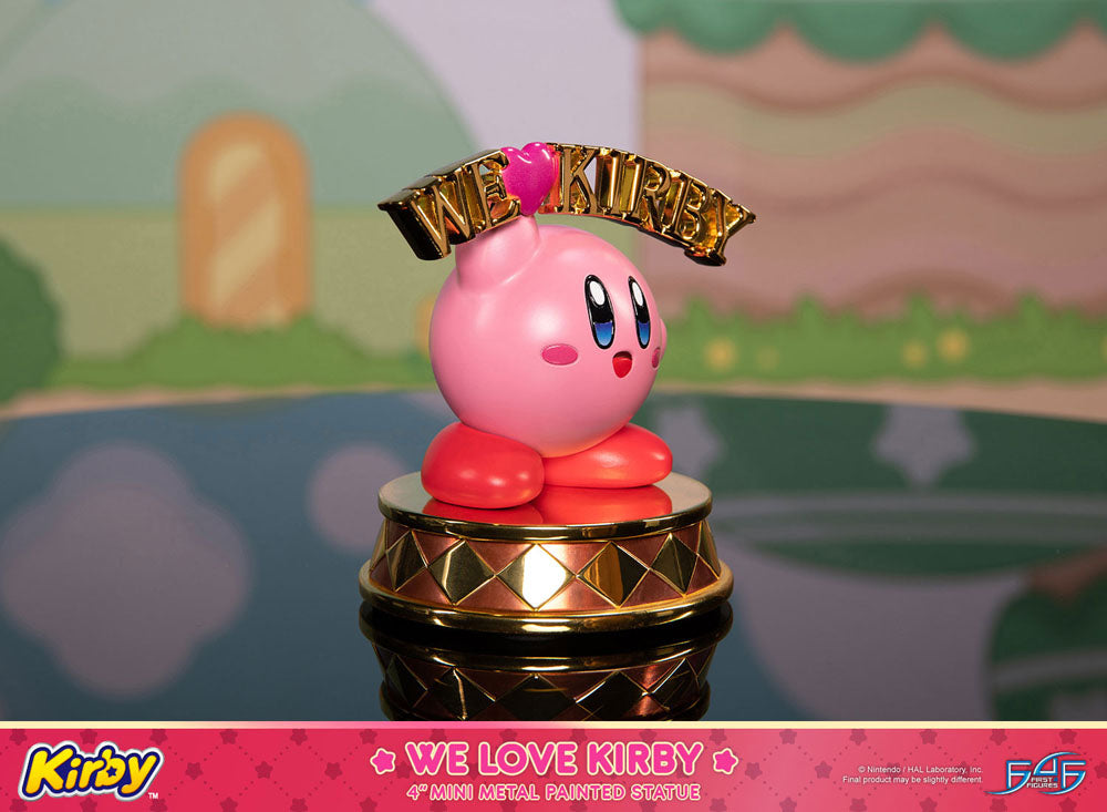 Statua pressofusa Kirby We Love Kirby 10 cm